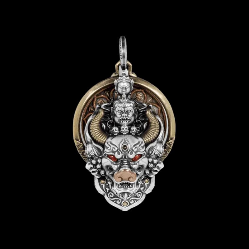 yamantaka-lotus-wheel-pendant