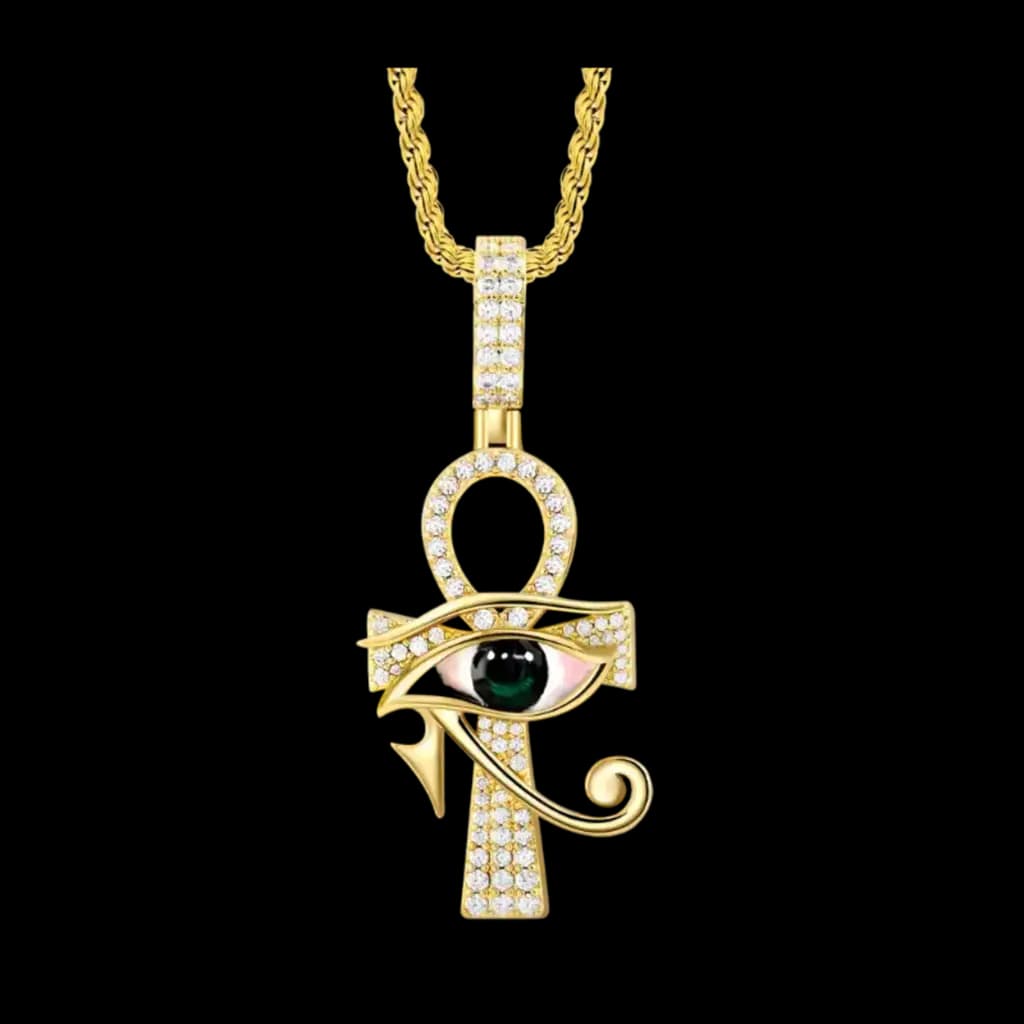 eye-of-Horus-cross-enamel-necklace