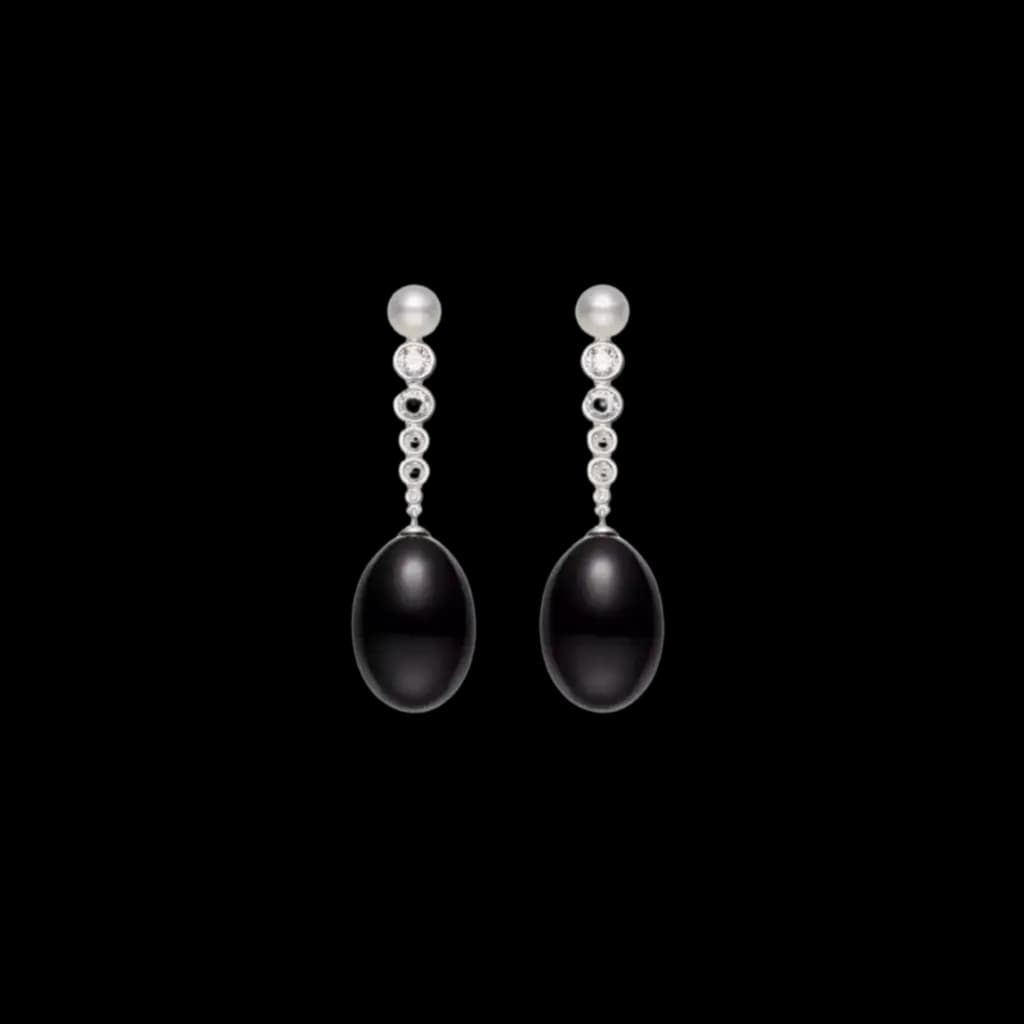 black-onyx-pearl-stud-earrings