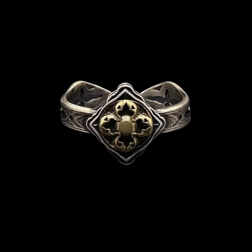 unsainted-gothic-cross-vintage-ring